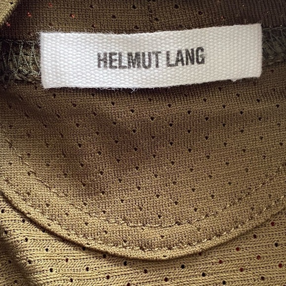Helmut Lang Green Sport Mesh Tunic Top, XS - Picture 7 of 8